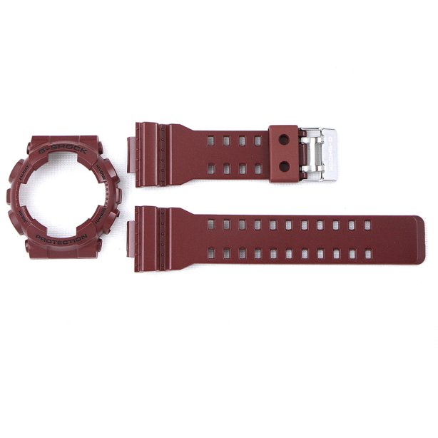 Casio G-Shock กรอบและสาย รุ่น GA-110EW-4A (สีแดงเลือดหมู)